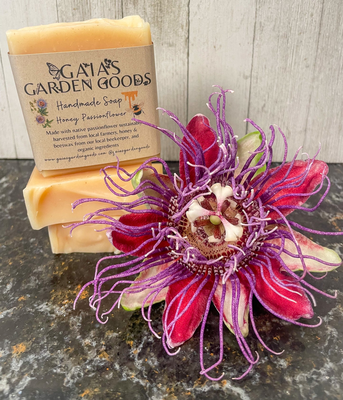 Honey Passionflower Native Plant Soap
