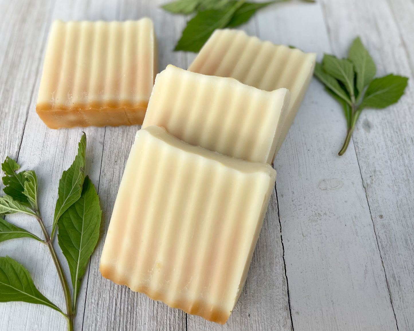 Cluster Bush Mint Handmade Soap