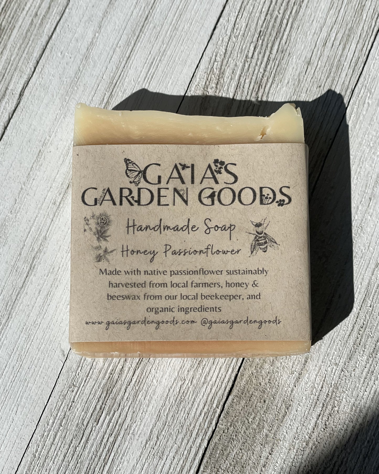 Honey Passionflower Native Plant Soap